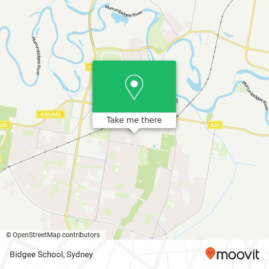 Bidgee School map