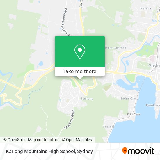 Kariong Mountains High School map