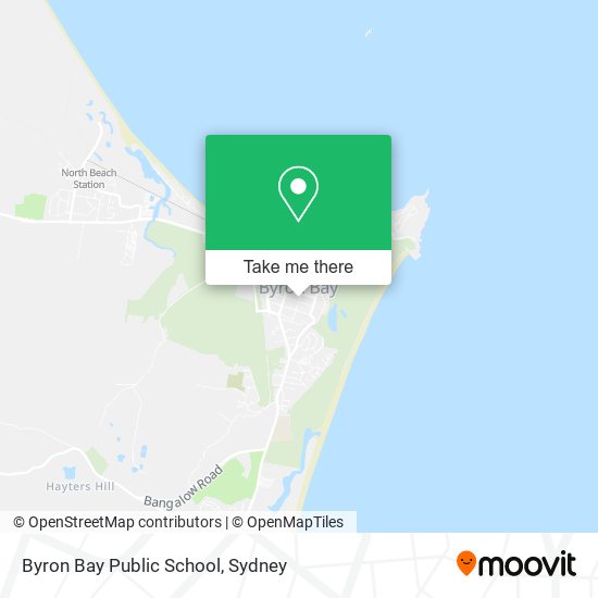 Byron Bay Public School map