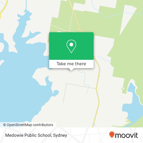 Mapa Medowie Public School