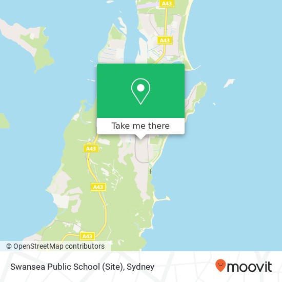 Swansea Public School (Site) map