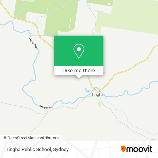 Tingha Public School map