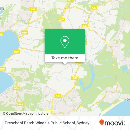 Preschool Patch-Windale Public School map