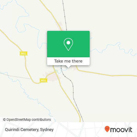 Quirindi Cemetery map