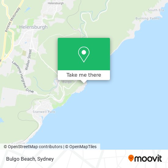 Bulgo Beach map