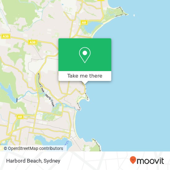 Harbord Beach map