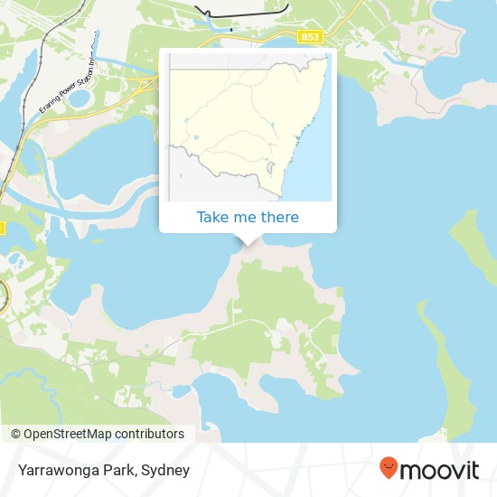 Yarrawonga Park map