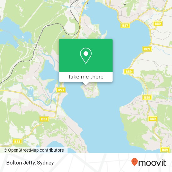 Bolton Jetty map