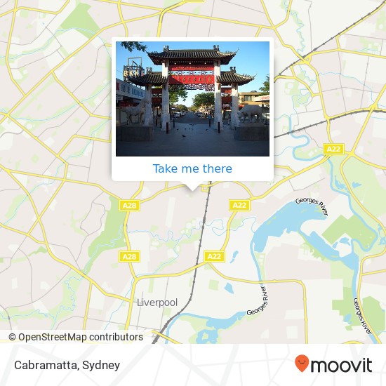 Cabramatta map