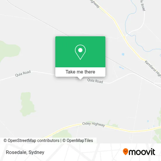Rosedale map