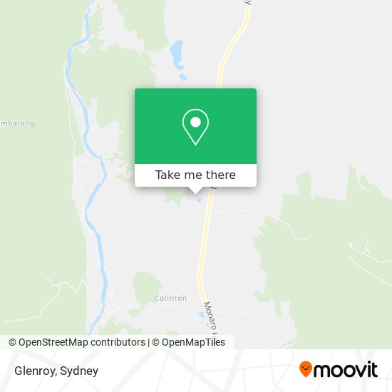 Glenroy map