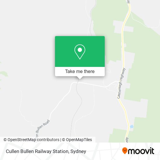 Cullen Bullen Railway Station map