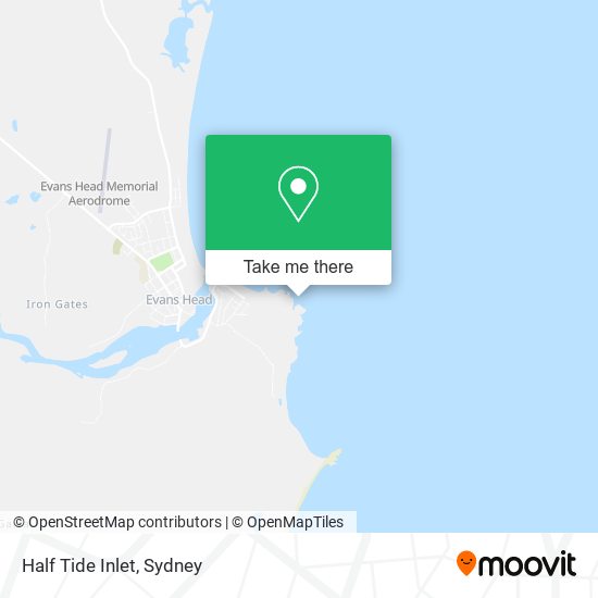 Half Tide Inlet map