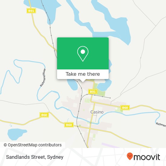 Sandlands Street map