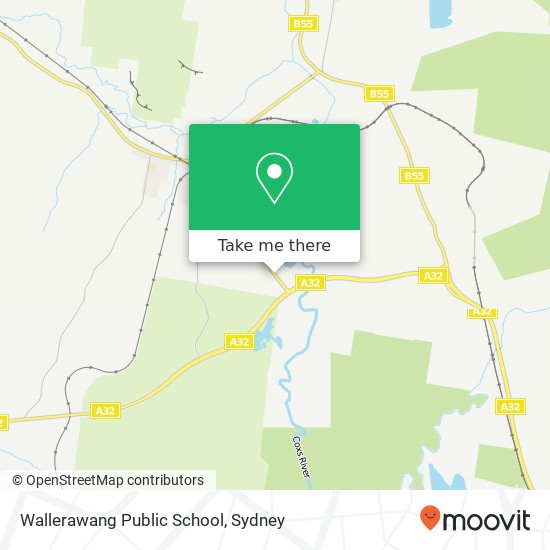 Wallerawang Public School map