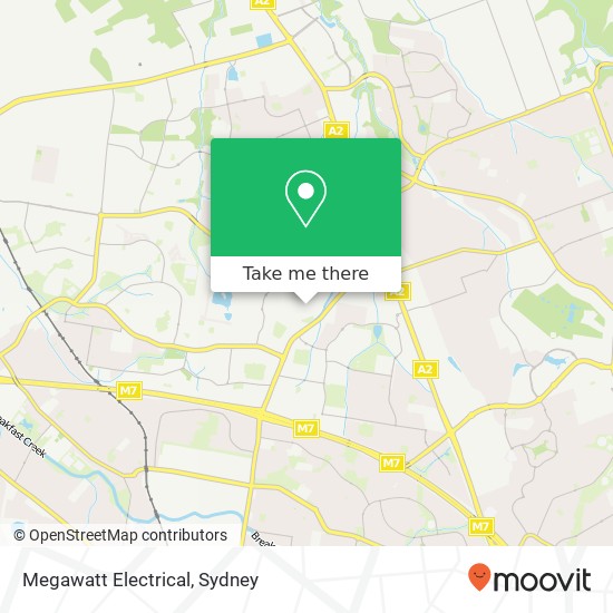 Megawatt Electrical map