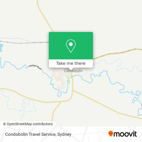 Condobolin Travel Service map