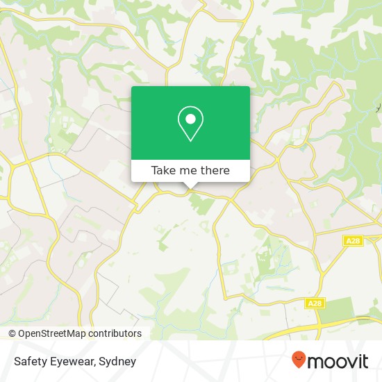 Safety Eyewear map