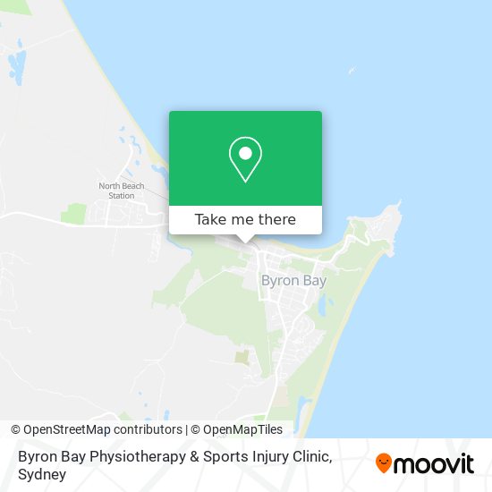 Byron Bay Physiotherapy & Sports Injury Clinic map