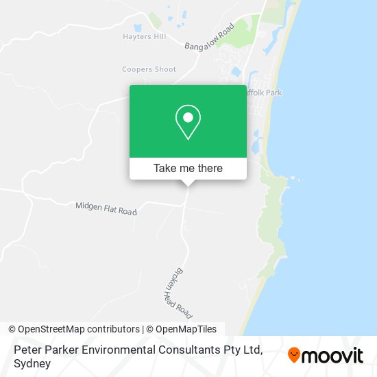 Peter Parker Environmental Consultants Pty Ltd map