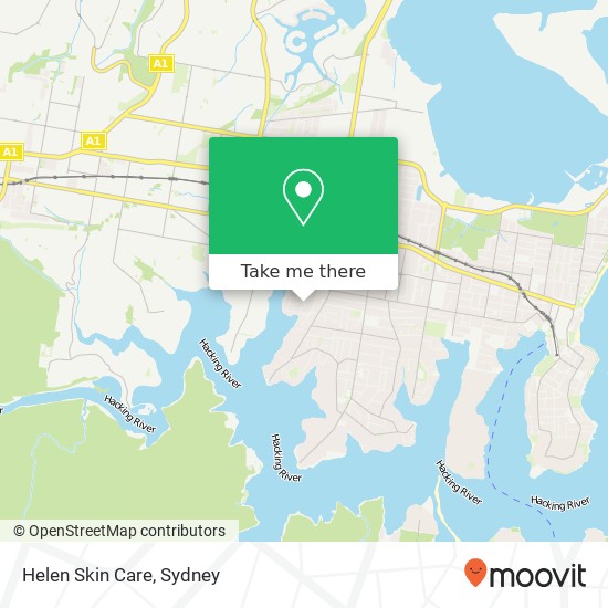 Helen Skin Care map