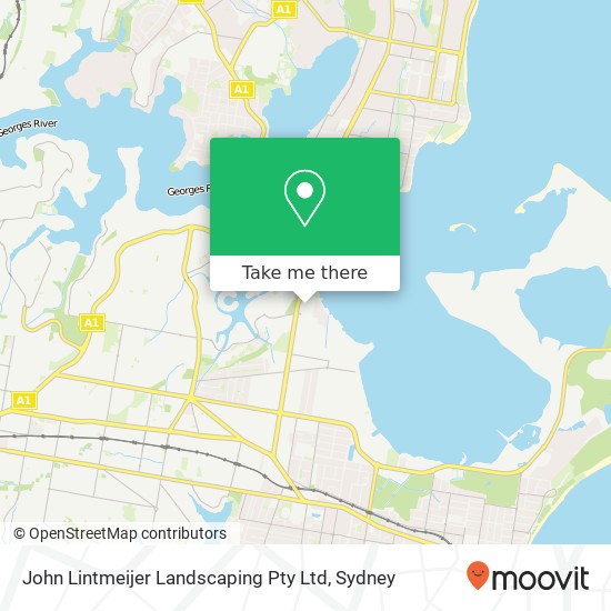 Mapa John Lintmeijer Landscaping Pty Ltd