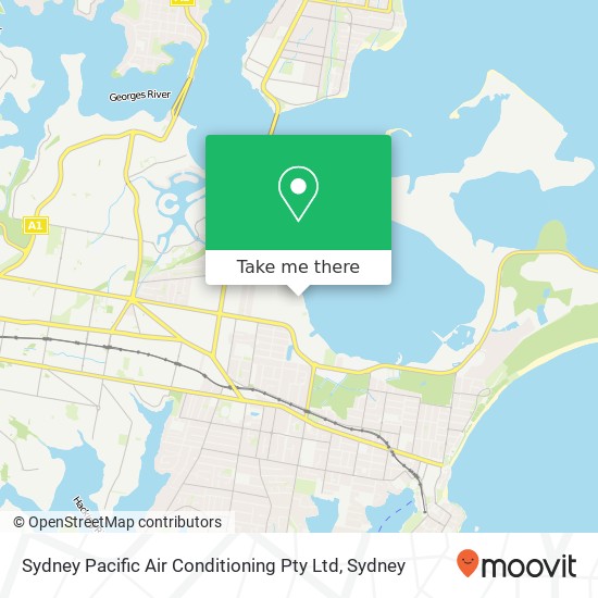 Sydney Pacific Air Conditioning Pty Ltd map