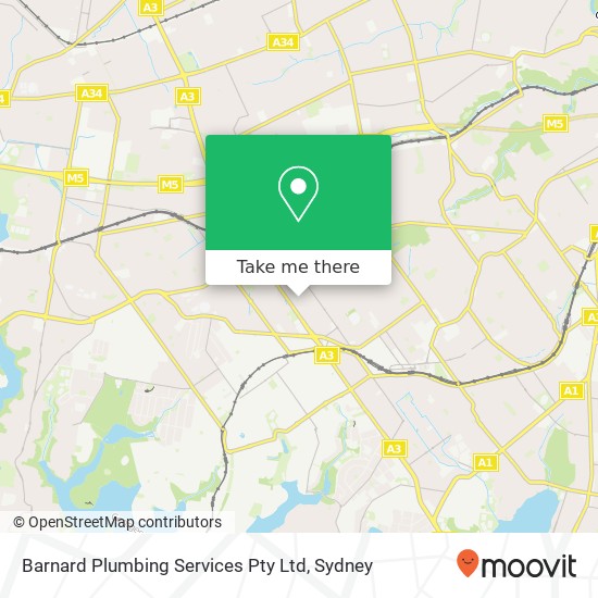 Barnard Plumbing Services Pty Ltd map