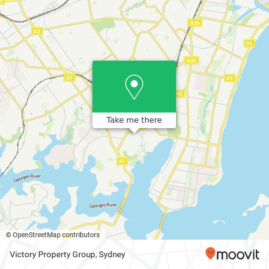 Mapa Victory Property Group