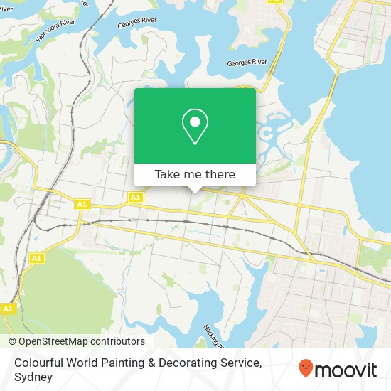 Colourful World Painting & Decorating Service map