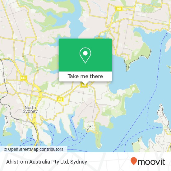 Ahlstrom Australia Pty Ltd map