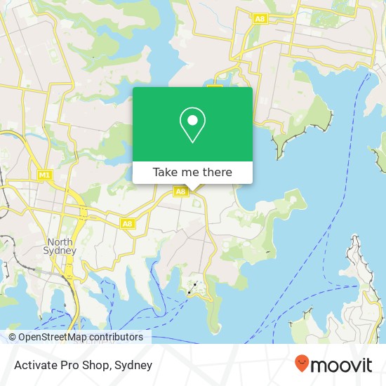 Activate Pro Shop map