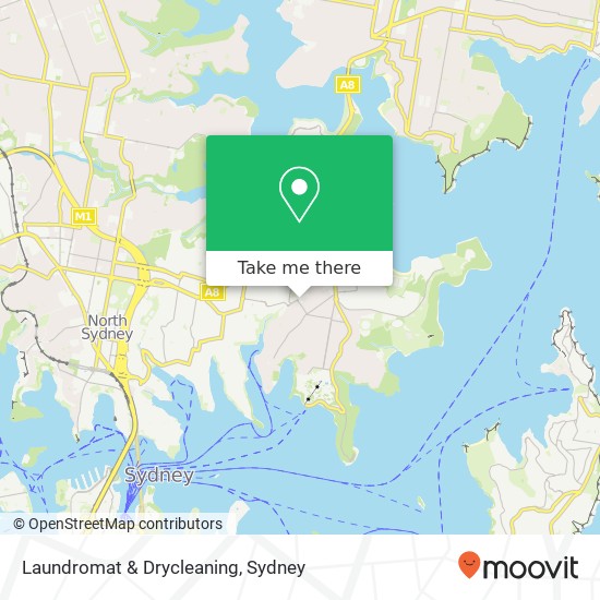 Laundromat & Drycleaning map