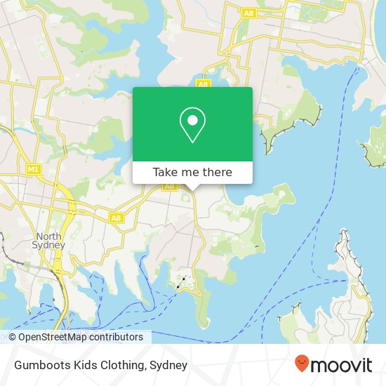 Gumboots Kids Clothing map