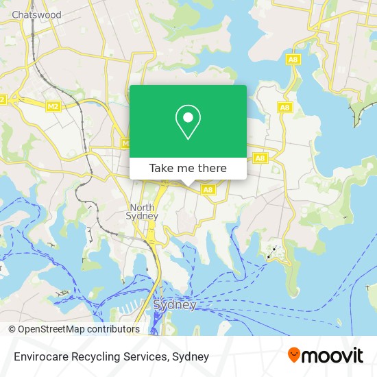Envirocare Recycling Services map
