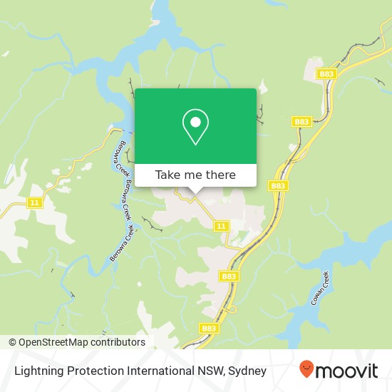 Lightning Protection International NSW map