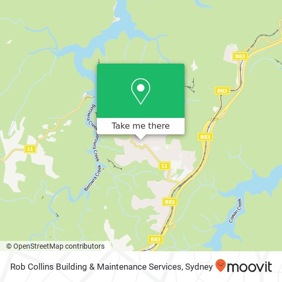 Rob Collins Building & Maintenance Services map