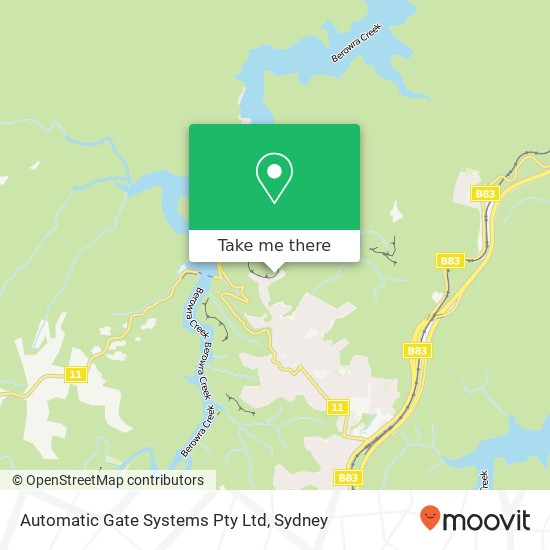 Automatic Gate Systems Pty Ltd map