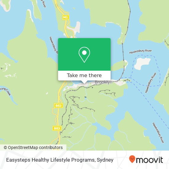 Easysteps Healthy Lifestyle Programs map