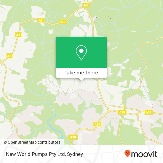 New World Pumps Pty Ltd map