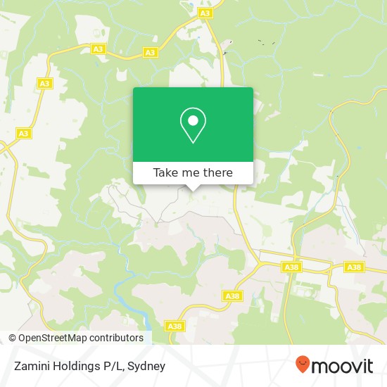 Zamini Holdings P/L map