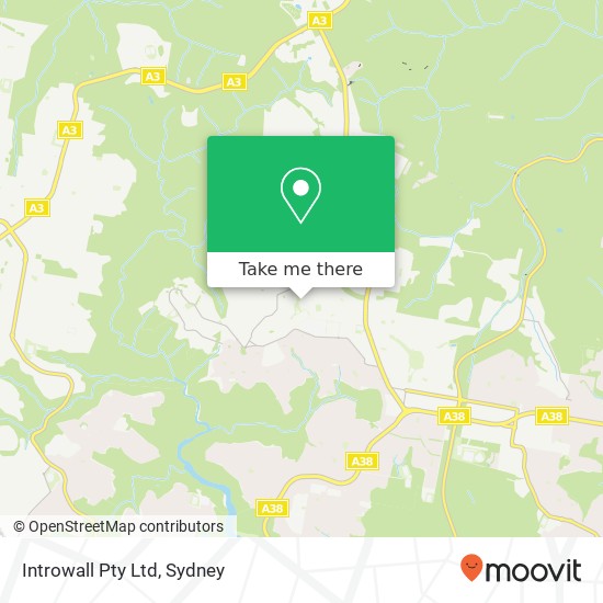 Introwall Pty Ltd map