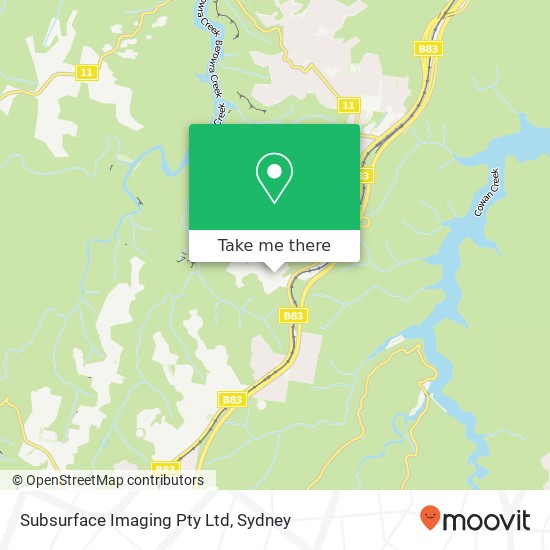 Subsurface Imaging Pty Ltd map