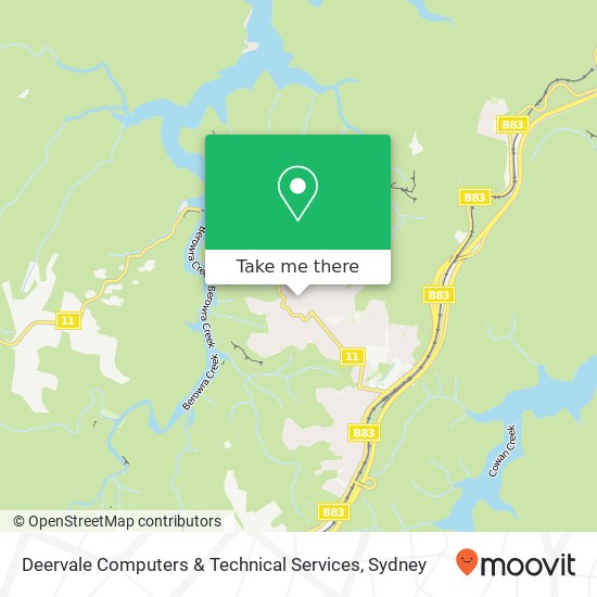 Deervale Computers & Technical Services map