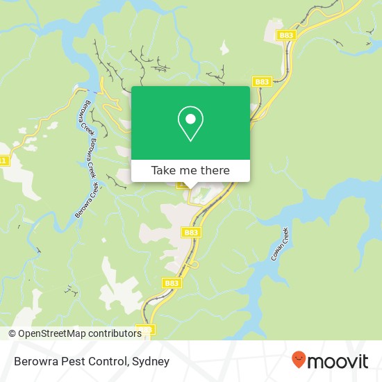 Berowra Pest Control map