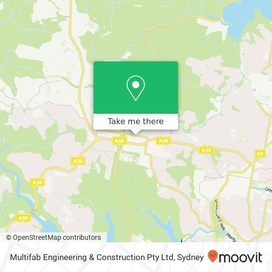 Multifab Engineering & Construction Pty Ltd map