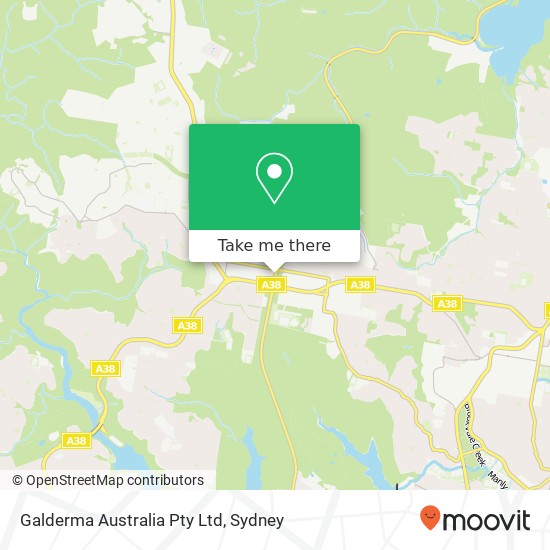 Galderma Australia Pty Ltd map