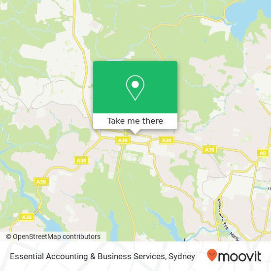 Essential Accounting & Business Services map