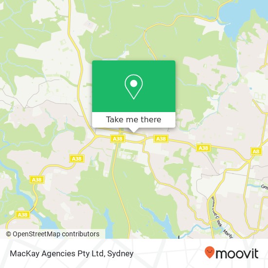 MacKay Agencies Pty Ltd map