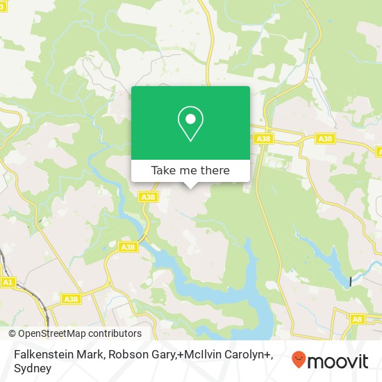 Falkenstein Mark, Robson Gary,+McIlvin Carolyn+ map